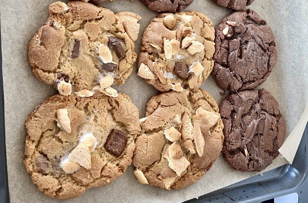 S'mores og Nutella cookies